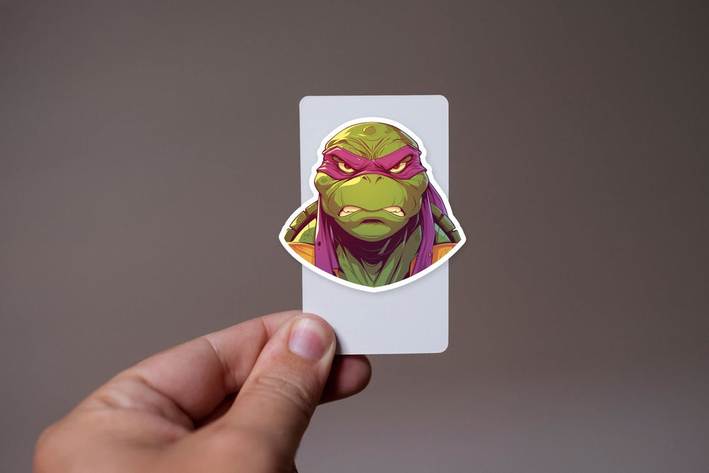 Tmnt Leonardo Retro Sticker