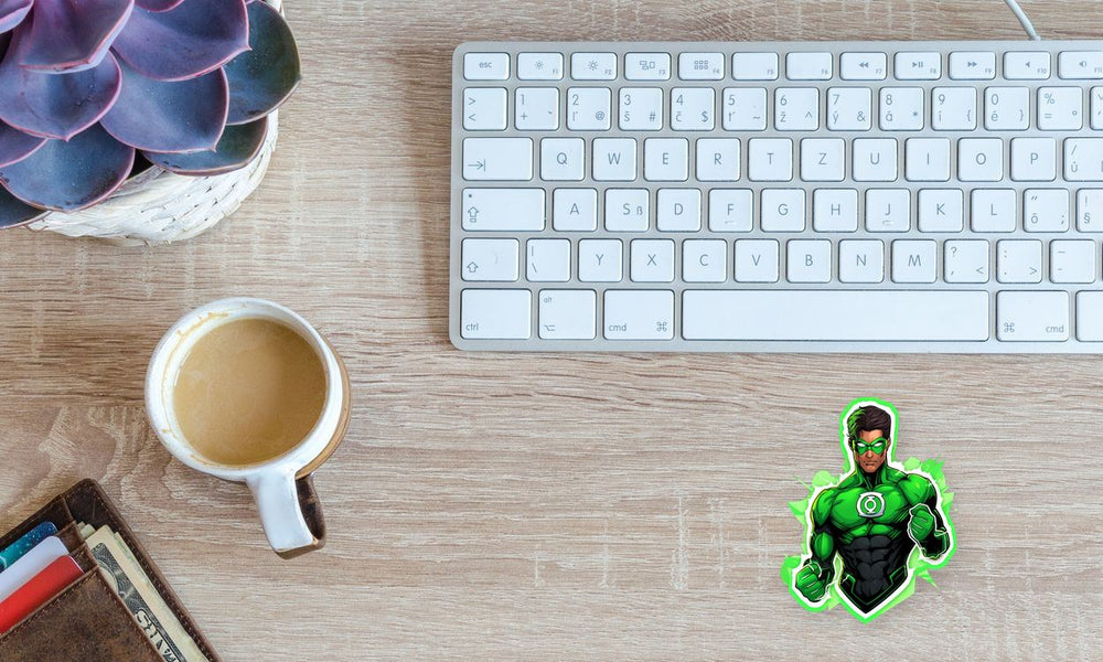 DC Green Lantern Comics Sticker