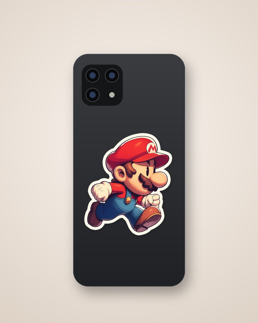 Awesome Super Mario Running Sticker