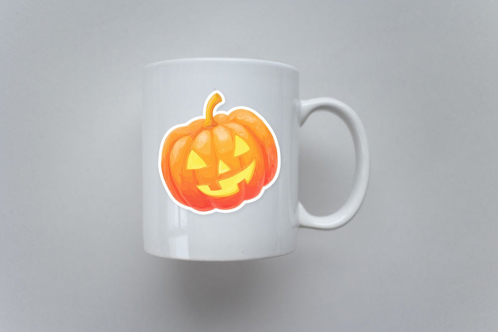 Halloween Pumpkin Jack O’ Lantern Sticker