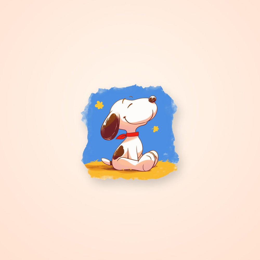 Classic Snoopy Sticker