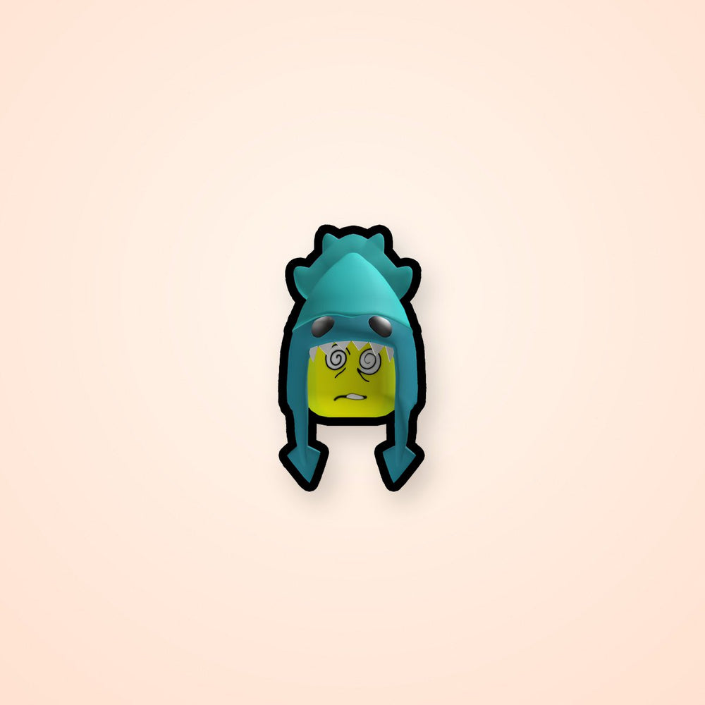 99 Nights in the Forest Kraken Hat Kid Sticker