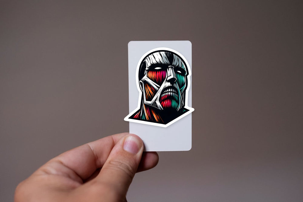 Aot Titan Art Sticker