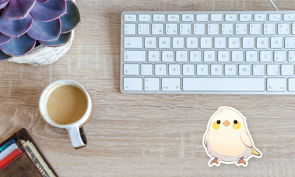Cute Canary Bird Sticker