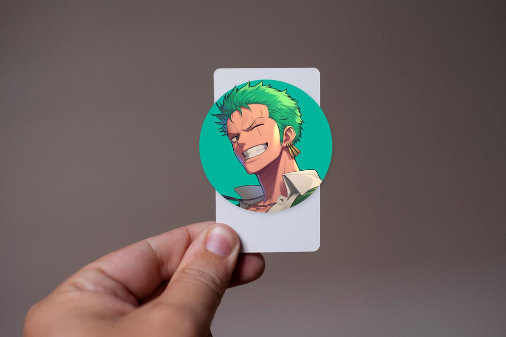 One Piece Zoro Smirk Sticker