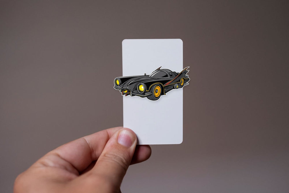 Batman Classic Batmobile Sticker