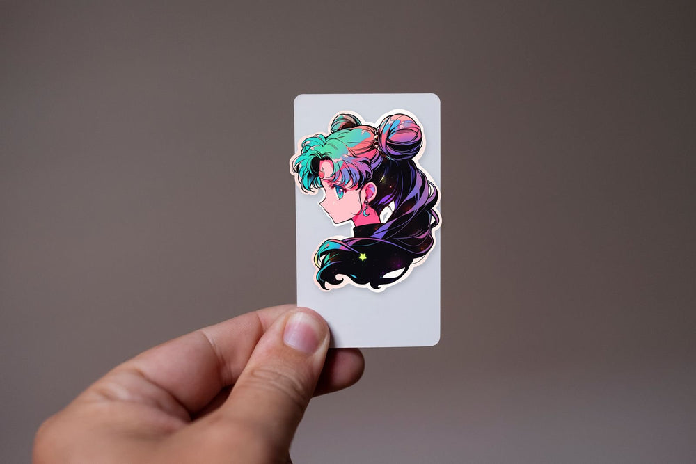 Wondrous Side Profile Sailor Moon Sticker