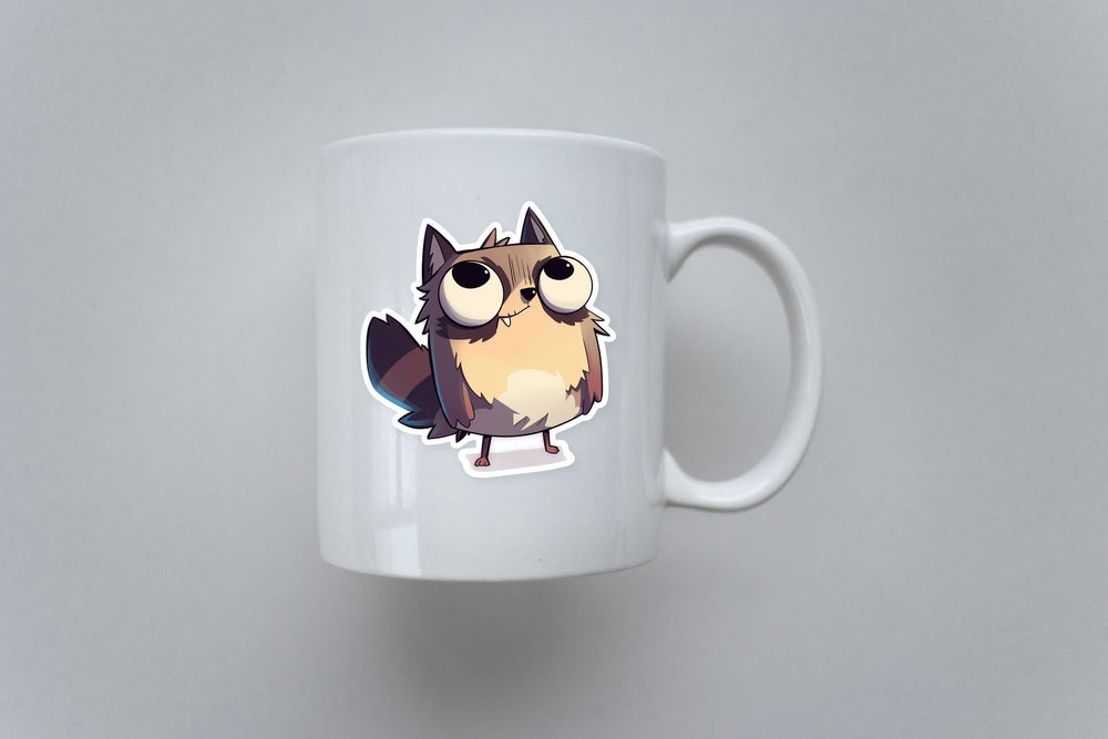 Rigby Cute Cartoon Sticker
