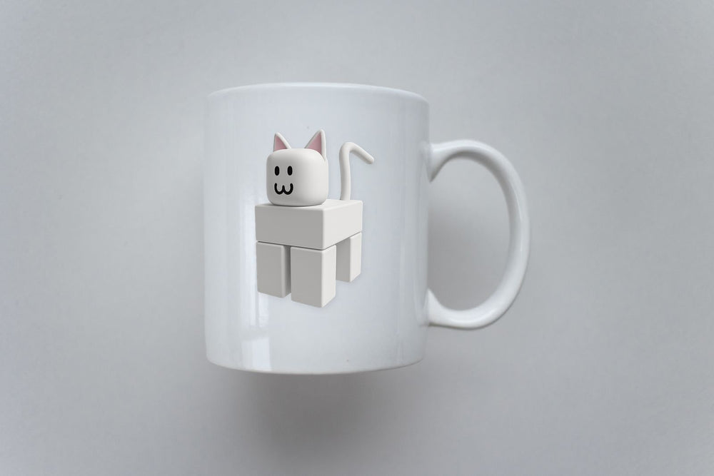 Roblox Cube Cat Sticker