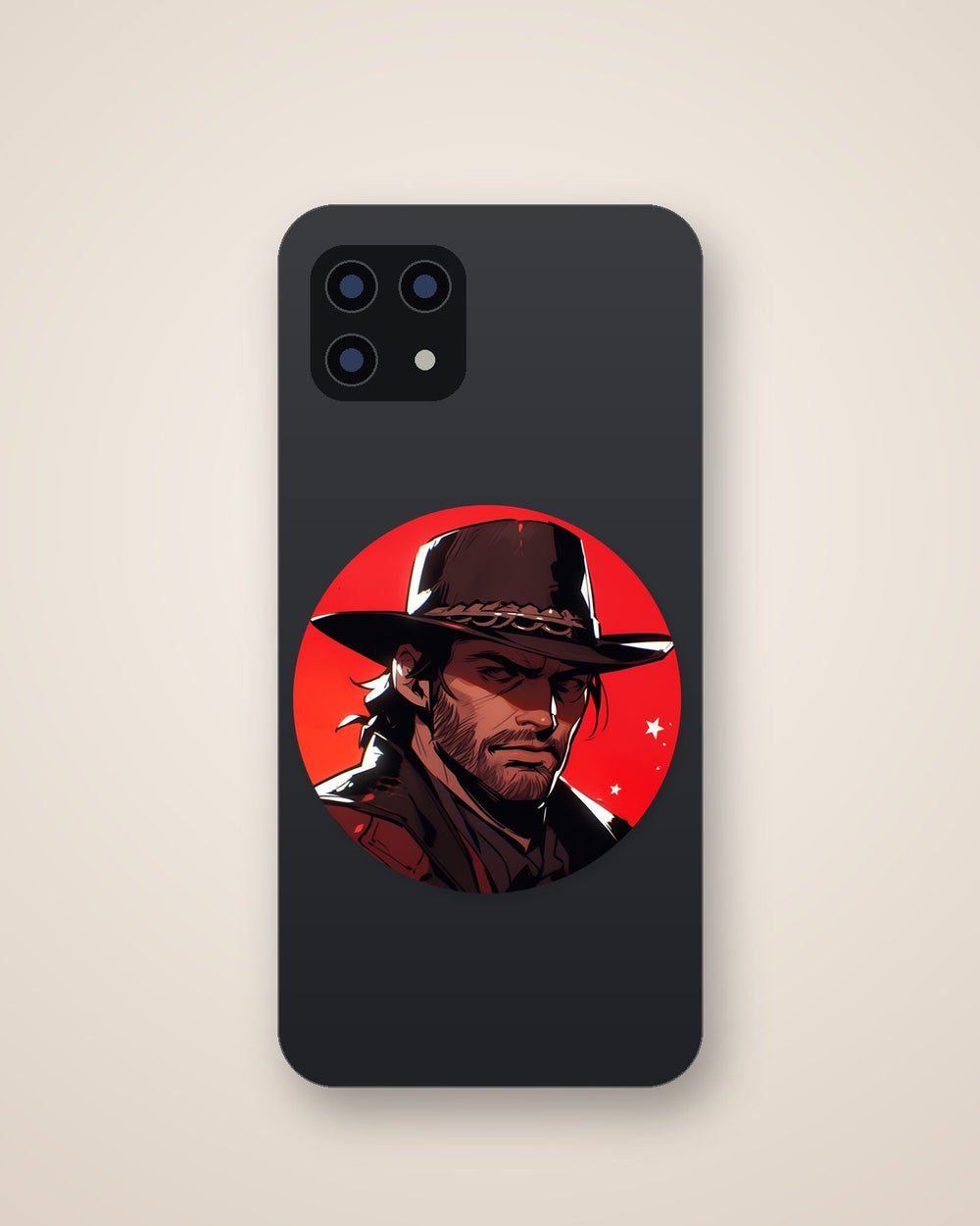 Rdr 2 Arthur Morgan Round Sticker