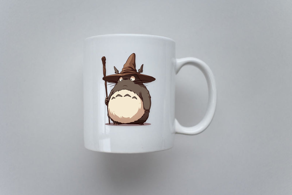 Funny Totoro Gandalf Hat Sticker