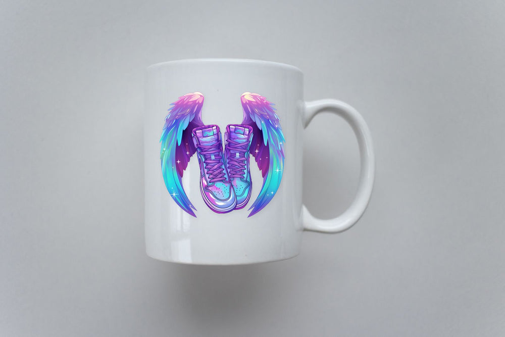 Winged Shoes Dreamy Design Sticker