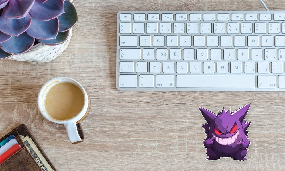 Gengar Evil Grin Sticker