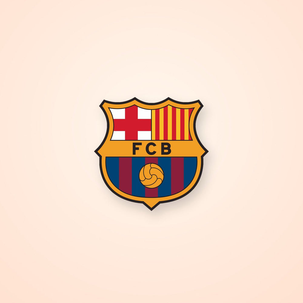 Fc Barcelona Club Crest Sticker