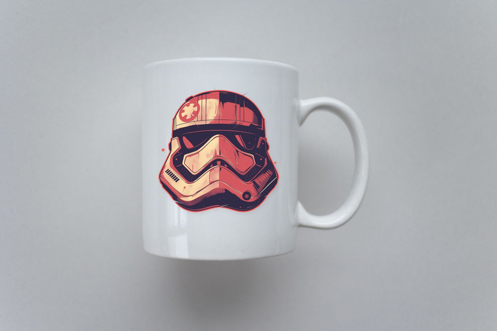Vintage Stormtrooper Helmet Star Wars Sticker