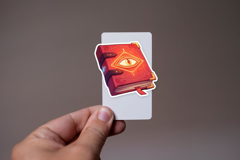 Gravity Falls Magic Book Eye Sticker