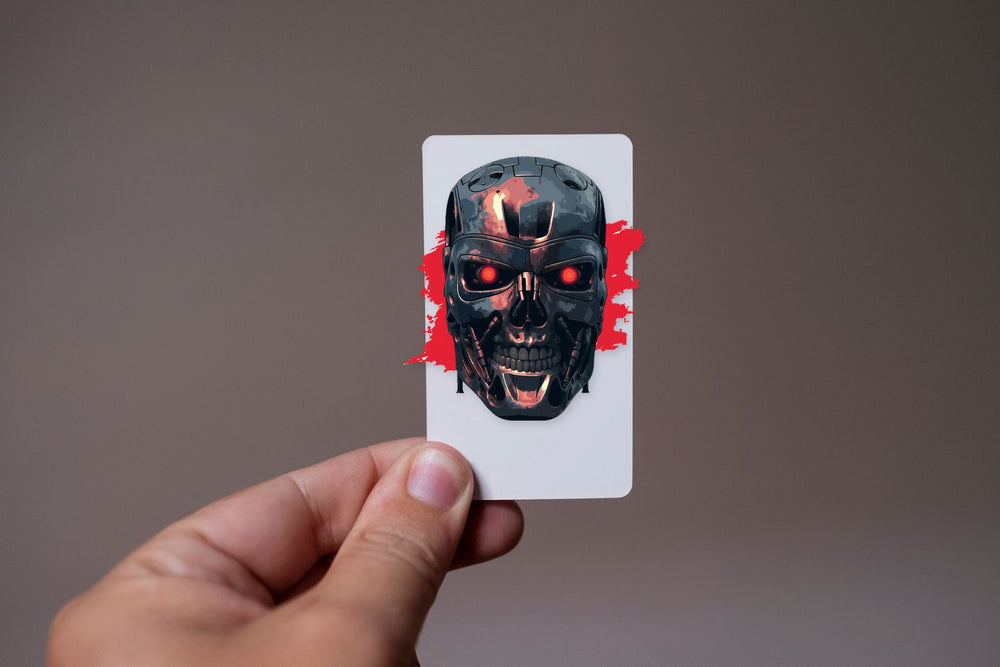 Terminator T800 Red Eye Sticker