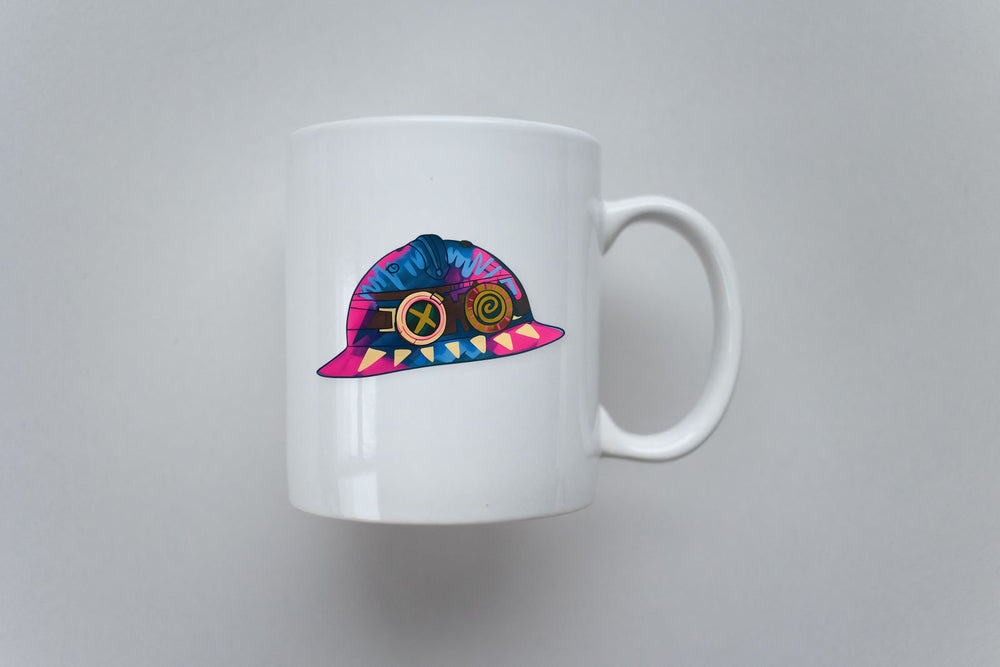 Cool Isha Hat Arcane Sticker