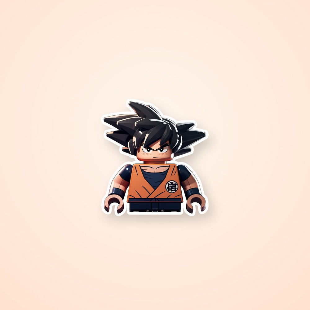 Lego Goku Dragon Ball Sticker