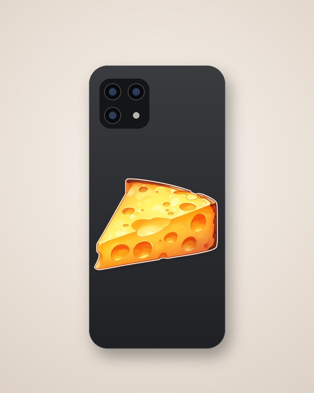 Aesthetic Piece of Cheese Sticker