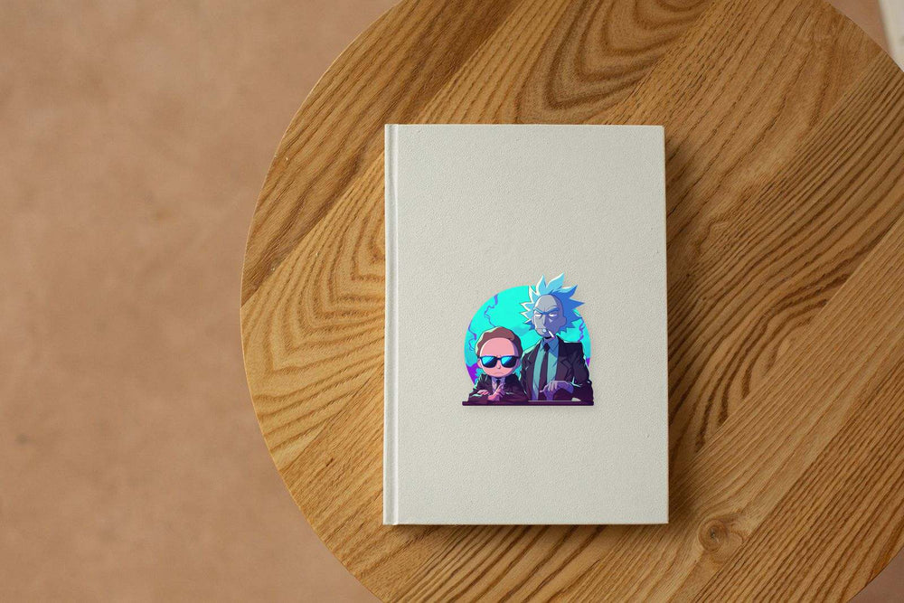 Rick and Morty Interdimensional Friends Sticker