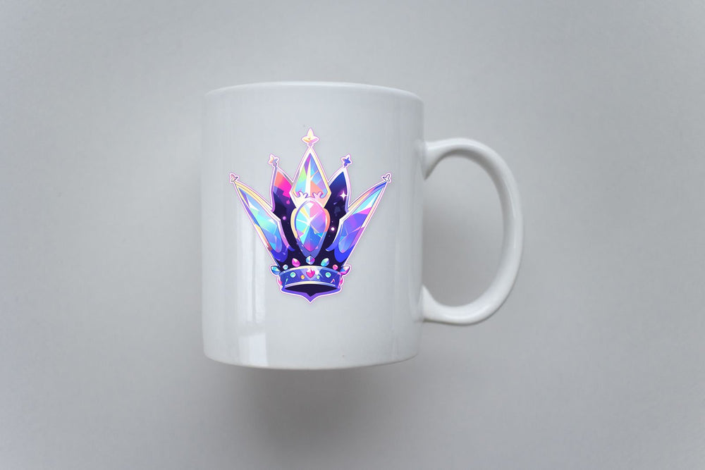 Awesome Crystal Crown Sticker