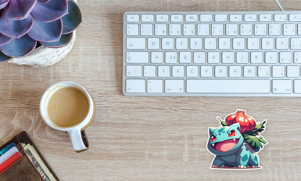 Bulbasaur Pokémon Cute Sticker