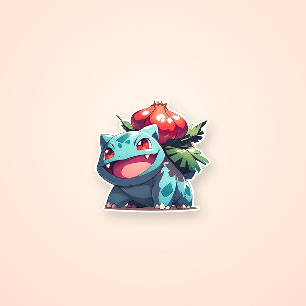 Bulbasaur Pokémon Cute Sticker
