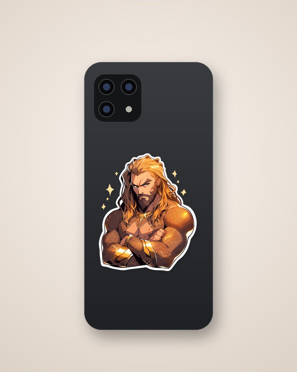 DC Comics Aesthetic Aquaman Sticker