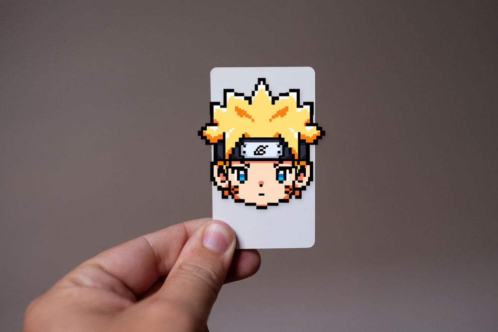 Naruto Uzumaki Head Pixel Sticker