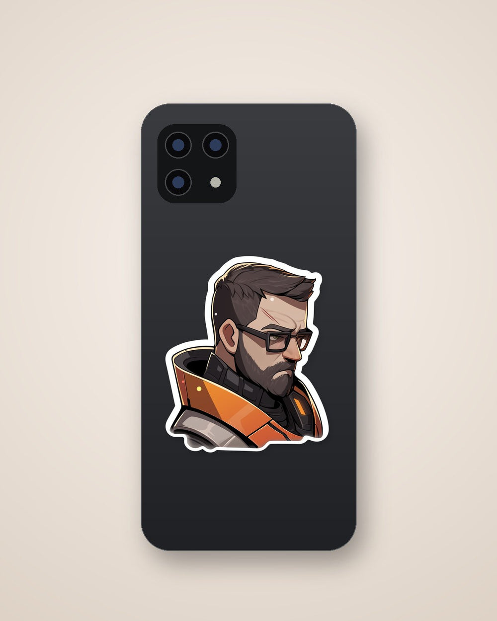 Half-Life Sad Gordon Freeman Sticker