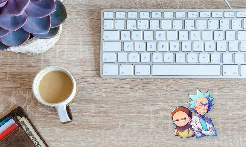 Rick and Morty Gang Sticker