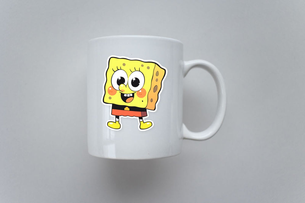 Funny Baby Spongebob Sticker