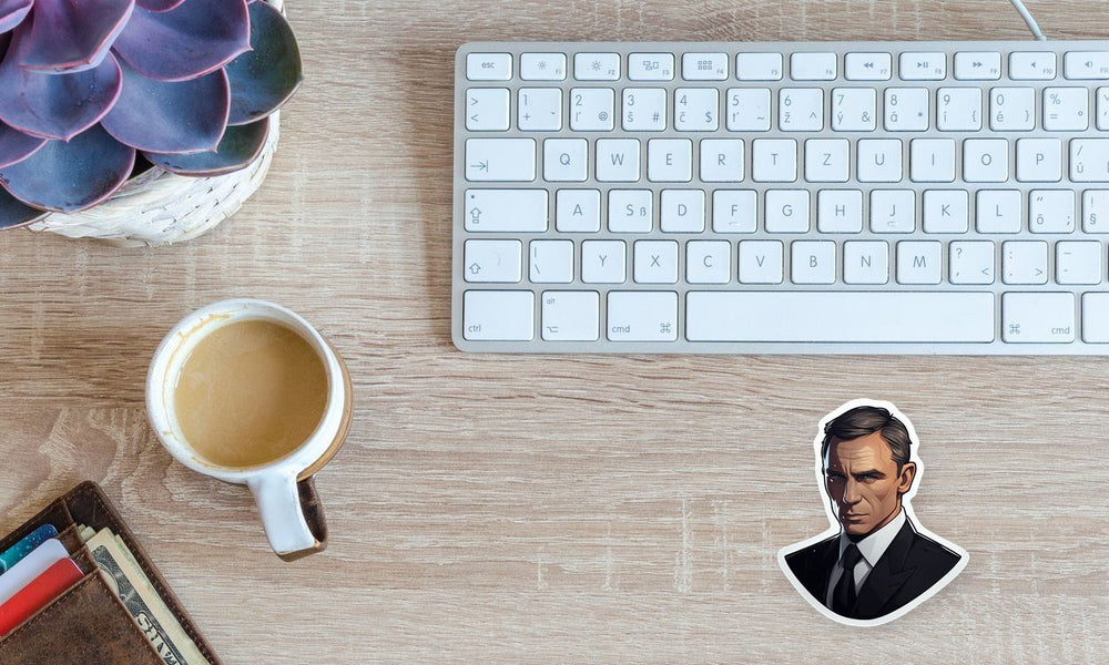 James Bond Daniel Craig Sticker