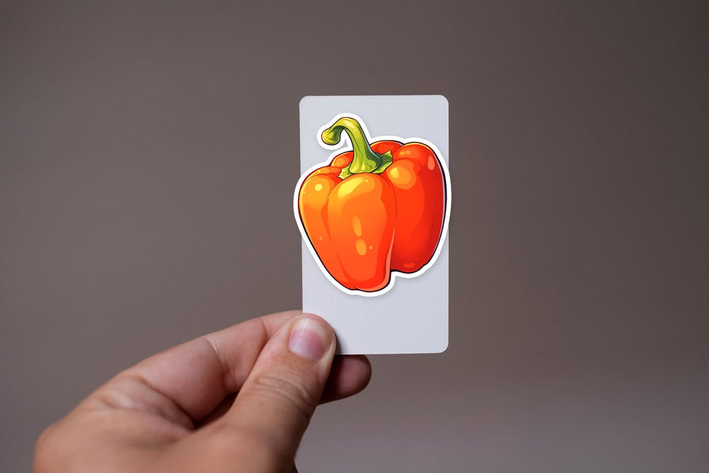 Red Bell Pepper Sticker