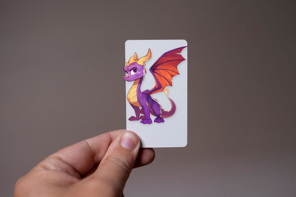 Spyro Purple Dragon Sticker