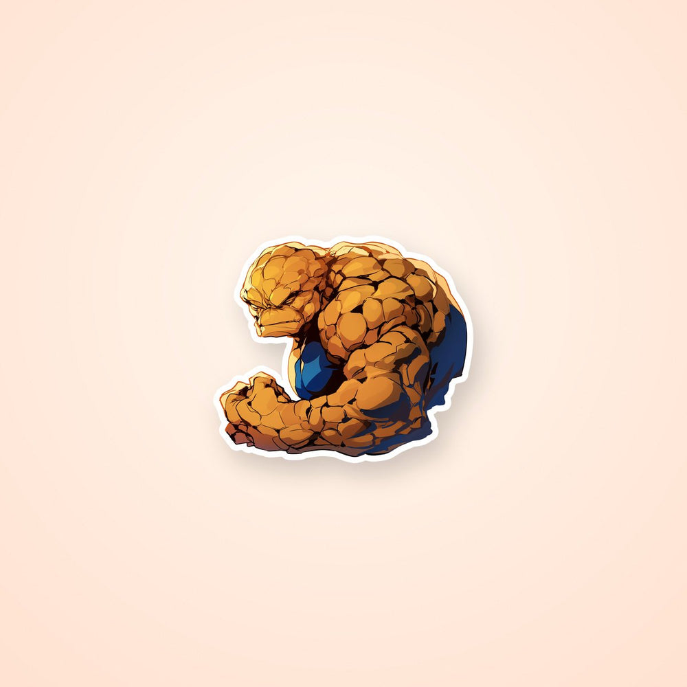 Marvel the Thing Fantastic 4 Sticker