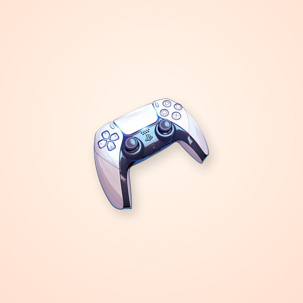 Ps5 Controller White Sticker