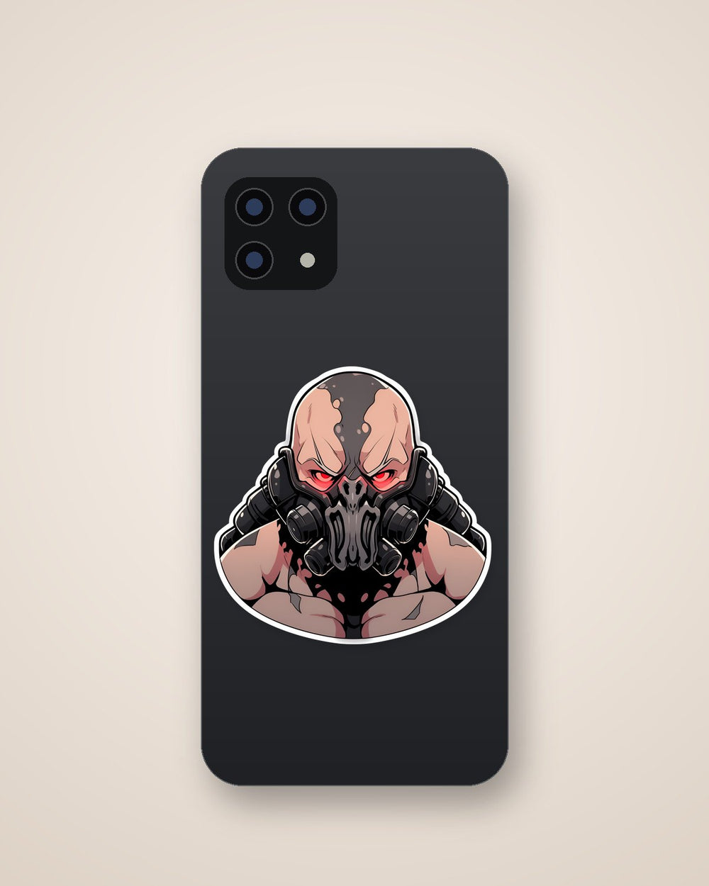 DC Comics Bane with Red Eyes Sticker