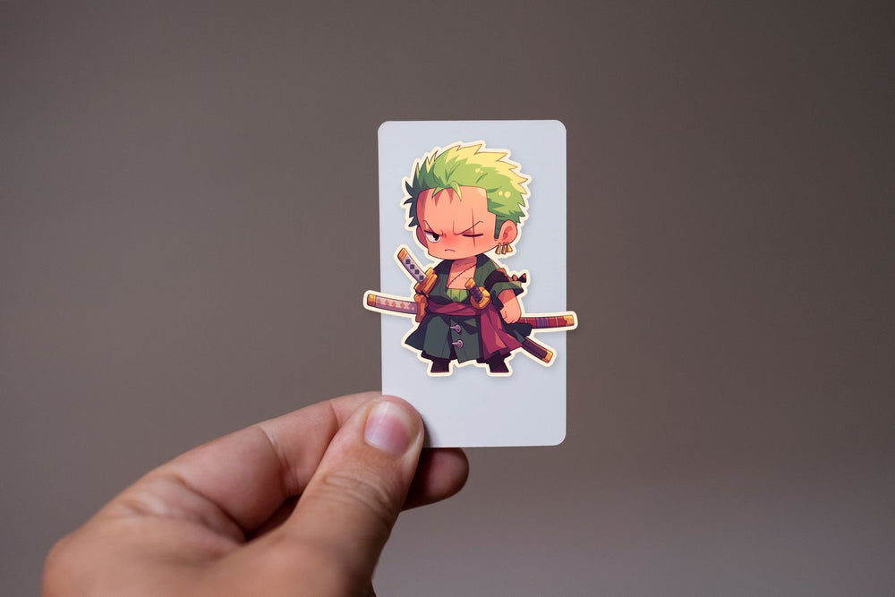 Chibi One Piece Roronoa Zoro Sticker