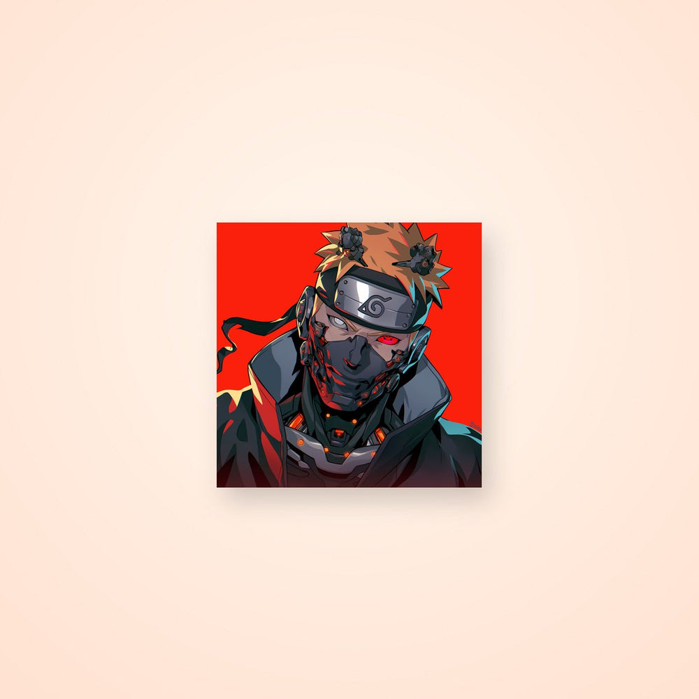 Naruto Cyberpunk Style Anime Sticker