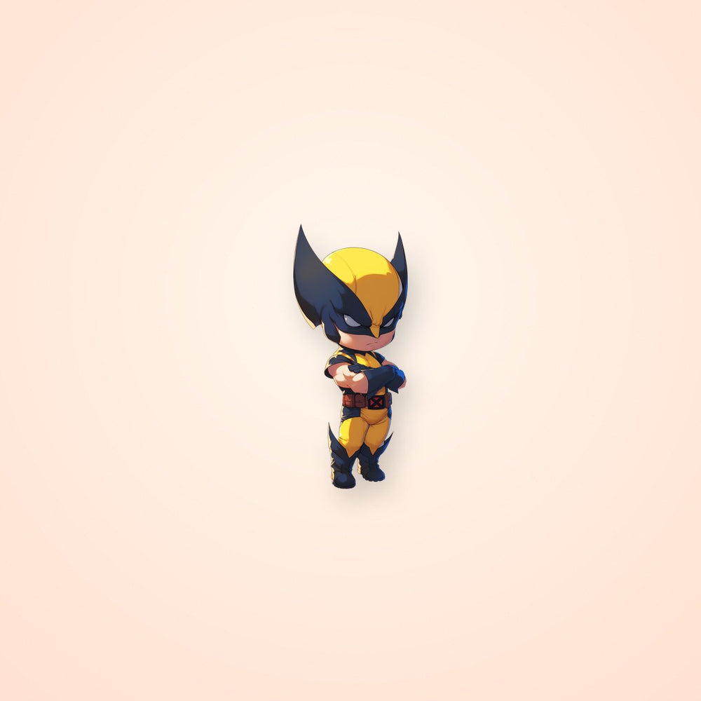 Wolverine Chibi X-Men Sticker