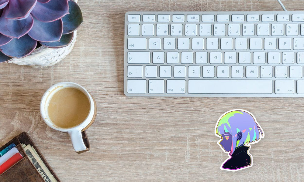 Cyberpunk Edgerunners Lucy Neon Sticker