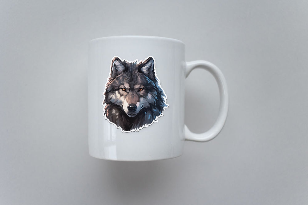 Wolf Art Sticker