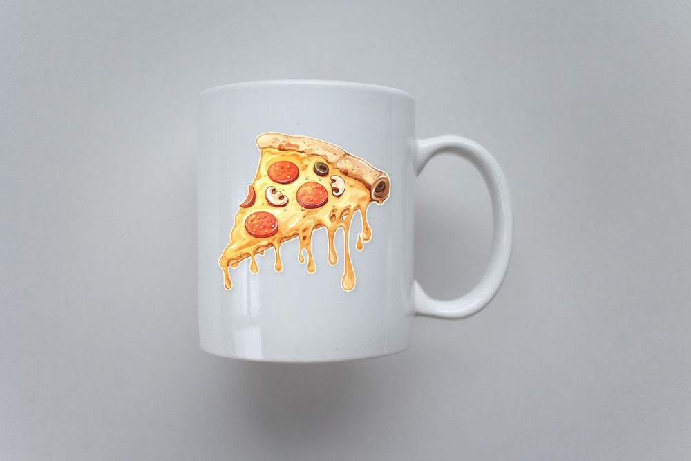 Cheesy Pizza Slice Sticker