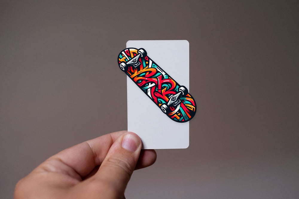 Graffiti Skateboard Colorful Sticker