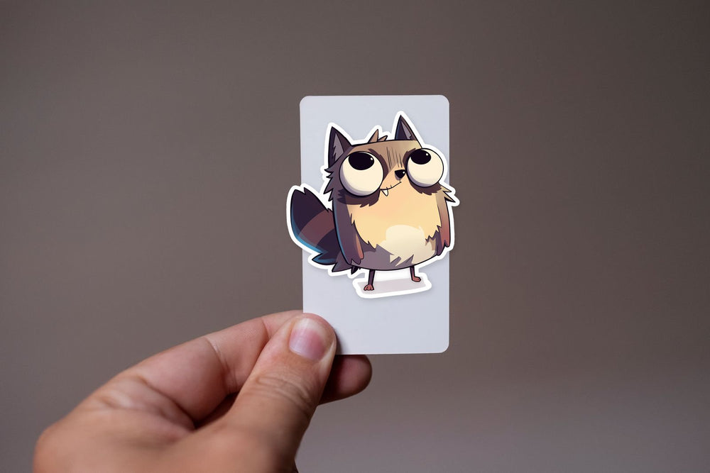 Rigby Cute Cartoon Sticker