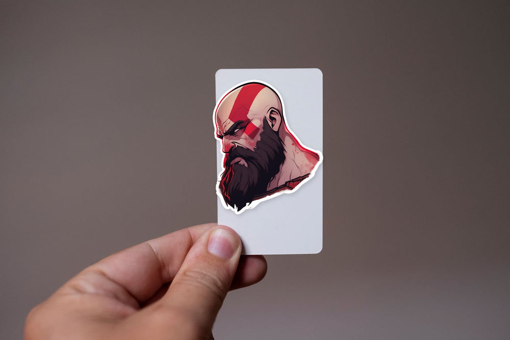 God of War Brutal Kratos Sticker
