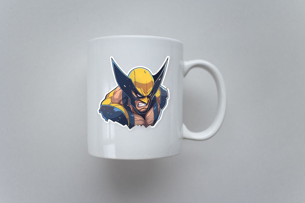 Angry Wolverine X-Men Sticker