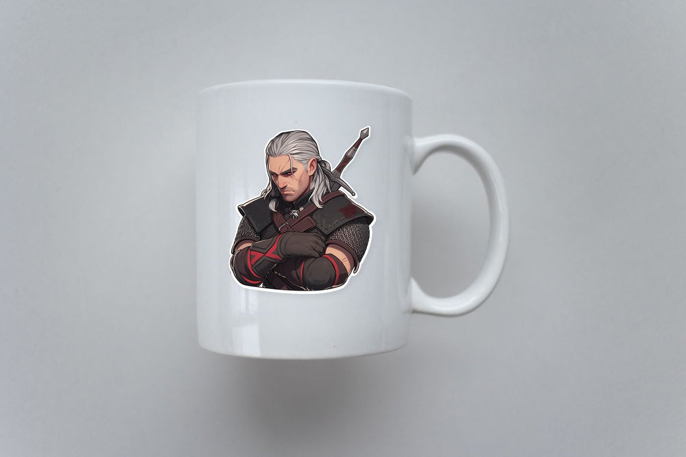 The Witcher Geralt of Rivia Sticker